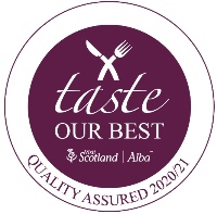 Winner of VisitScotland's Taste our Best! for 2020/21